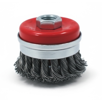 Topf-Drahtbürste Ø 65 mm M14 gezopft